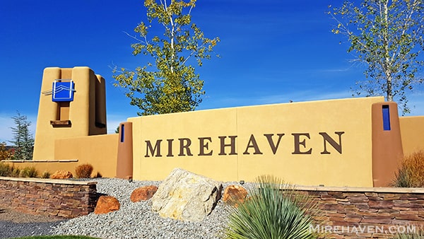 Mirehaven entrance sign