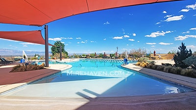 Swimming pool in the Sandia Amenity Center